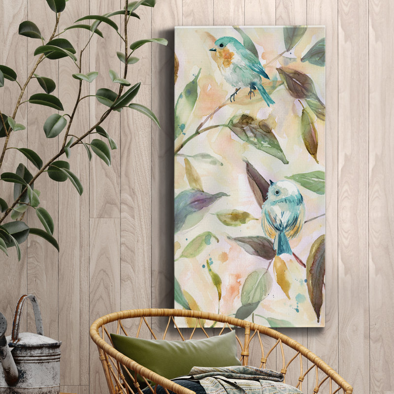 Bird Sanctuary II - impression sur toile tendue, H 16 po x l 8 po x P 1 po
