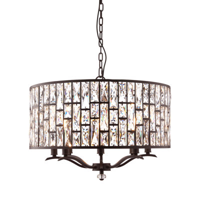 Mylo 8-Light Drum Pendant
