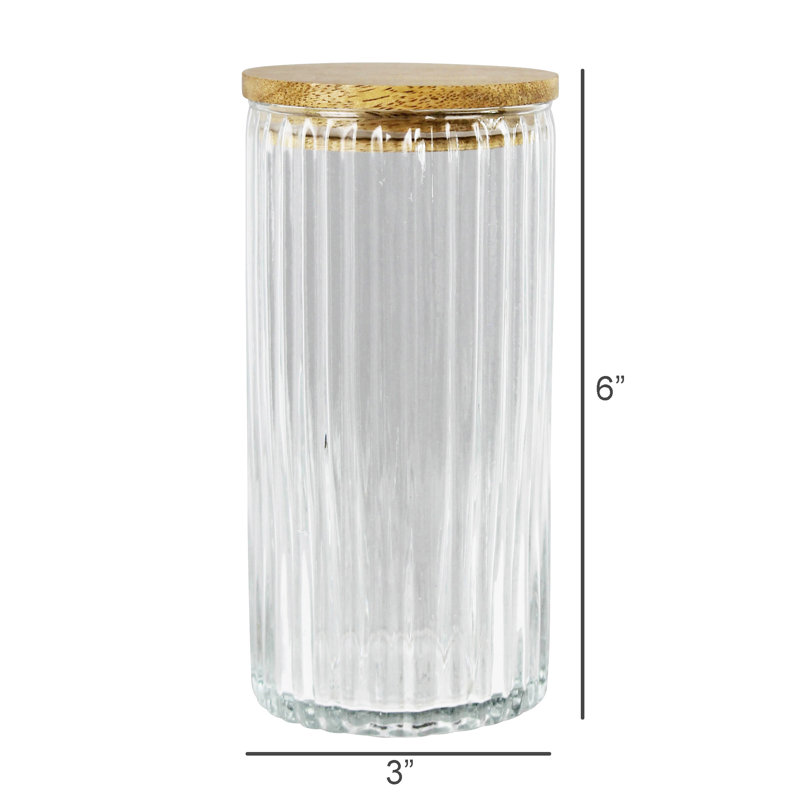 Boîte nervurée, verre - Lrg