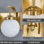 Applique murale moderne pour salle de bain