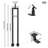 6Pcs Adjustable Stair Railing Posts For Deck, Balcony, Stair-117204105