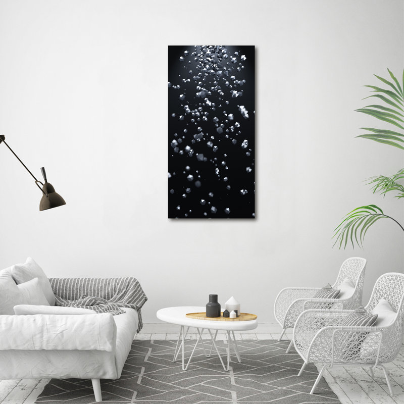 3D Abstraction - Wrapped Canvas Print