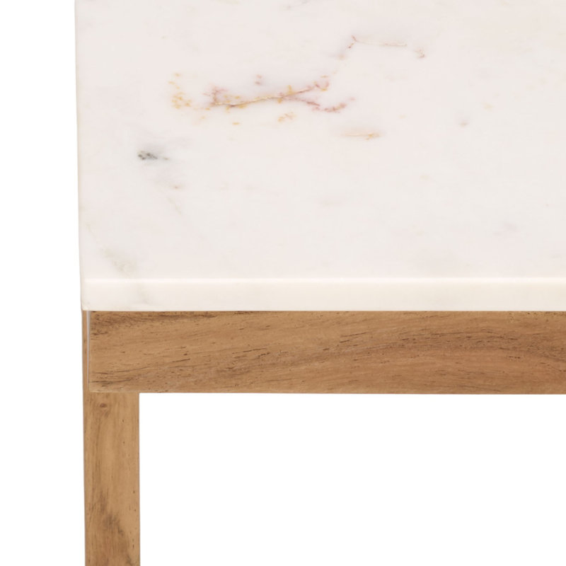 Table d'appoint en marbre Zinaida