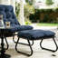 Chaise longue d'extérieur avec repose-pieds pour patio-1059692065