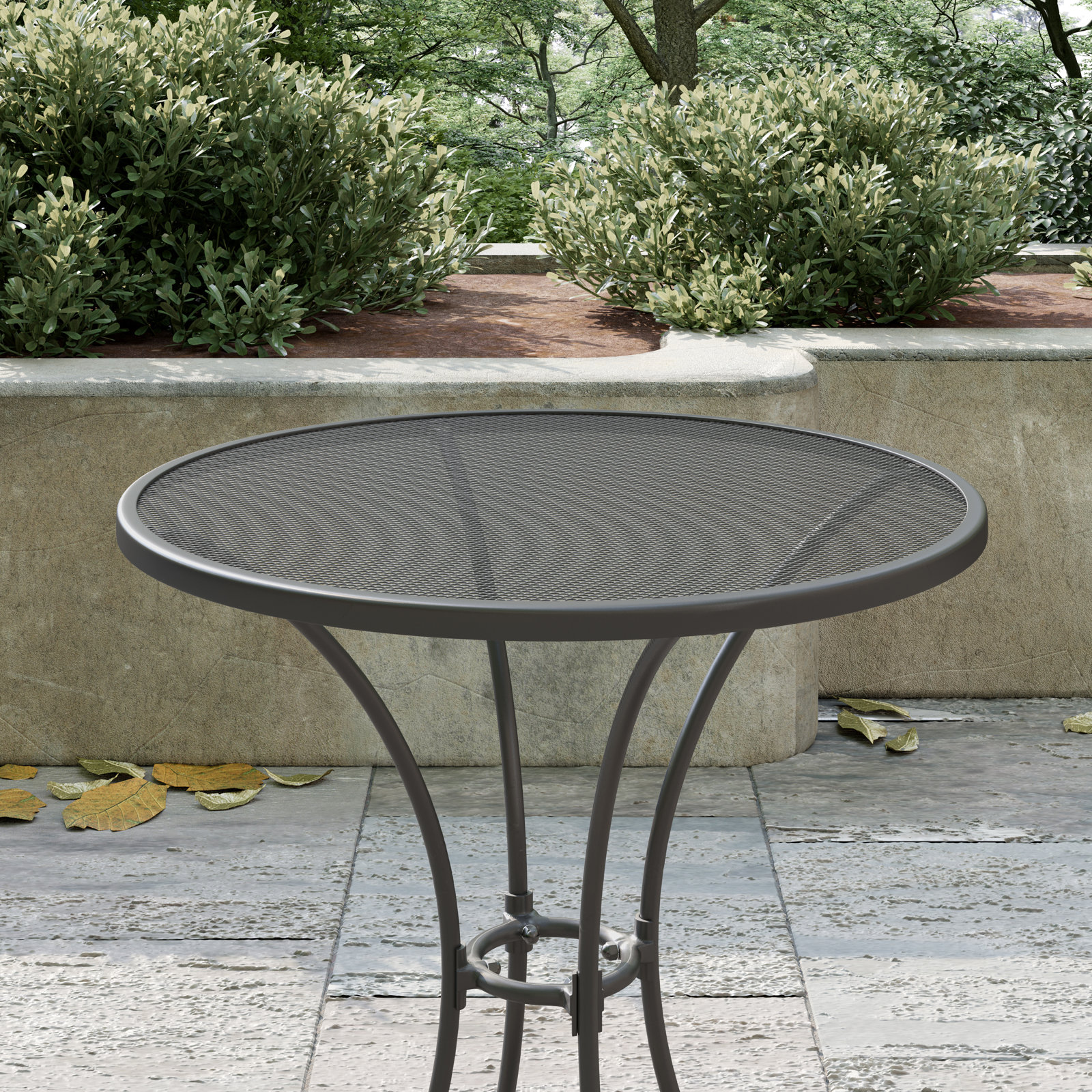 Weiland 24'' Metal Outdoor Bistro Table