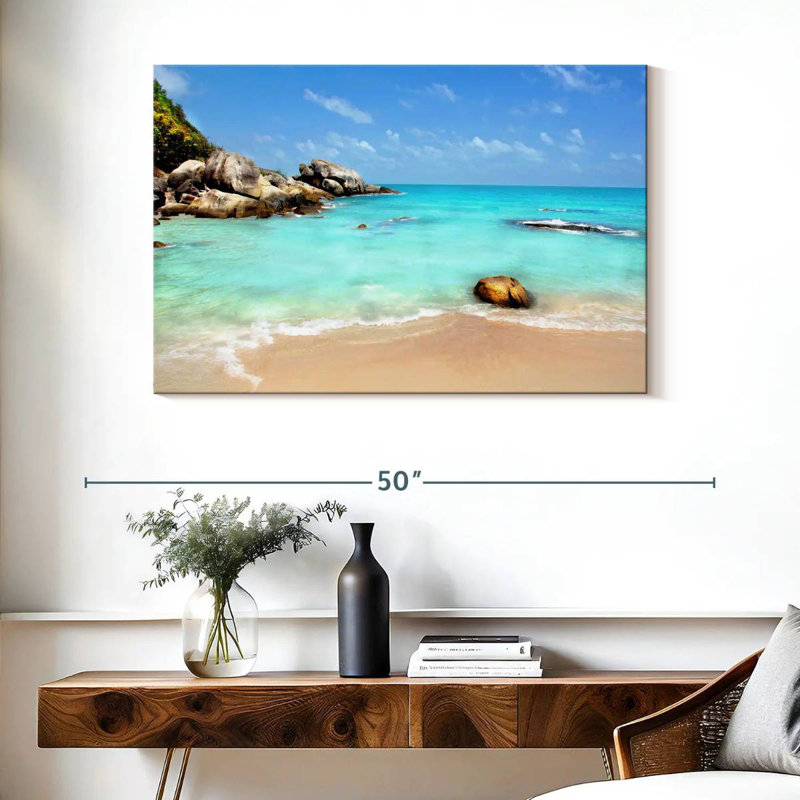 Gillard, Jamaïque, Azure Beach, H 26 po x l 39 po