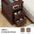2-Drawer Farmhouse End Table With Built-In Outlets-732777270