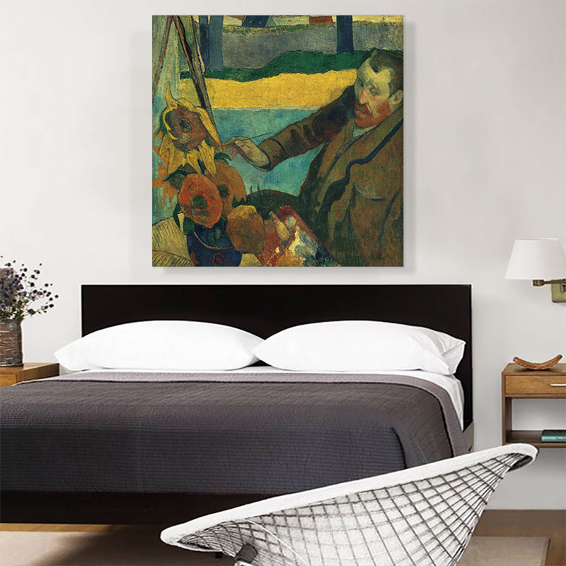 Vincent Van Gogh, tournesols - impression, H 36 po x l 36 po x 1,5 po