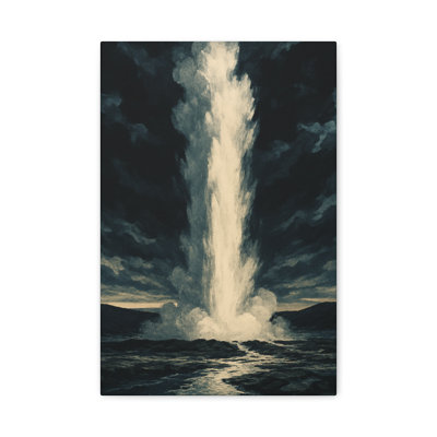 Apel Single Picture Frame Print on Canvas