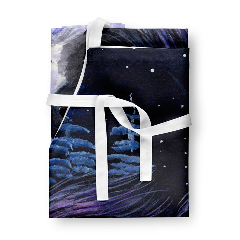Tablier papillon starry night