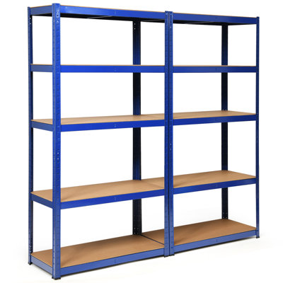 Bade 36'' W Height -Adjustable Shelving Unit