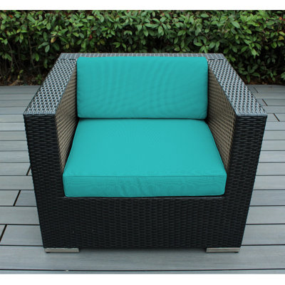 Fauteuil club avec coussins Club
