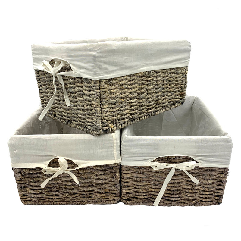 Rosecliff Heights Wicker Decorative Basket