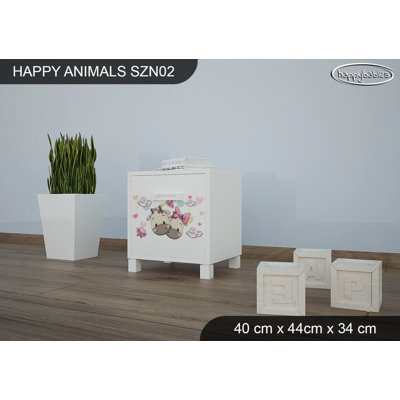 Solid Wood Nightstand