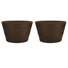 Jibril Resin Barrel Planter
