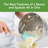Tovolo Flex-Core Silicone Spoonula with Natural Wood Handle for Cooking and Baking, Light Aqua-95275022