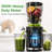 5.8‑inch Large Feed Chute Slow Masticating Juicer