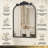 36"×24" Vintage Baroque Gold Metal Frame Arch Wall Mounted Mirror For Living Room&Bedroom-572700505-572463123