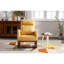 Chaise berçante rembourrée Modern Soft Arm-477843028