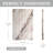 Guein Rectangle Natural Marble Tray,Palissandro Classico