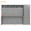 Lit escamotable double pleine grandeur avec placard et tiroirs-2689937