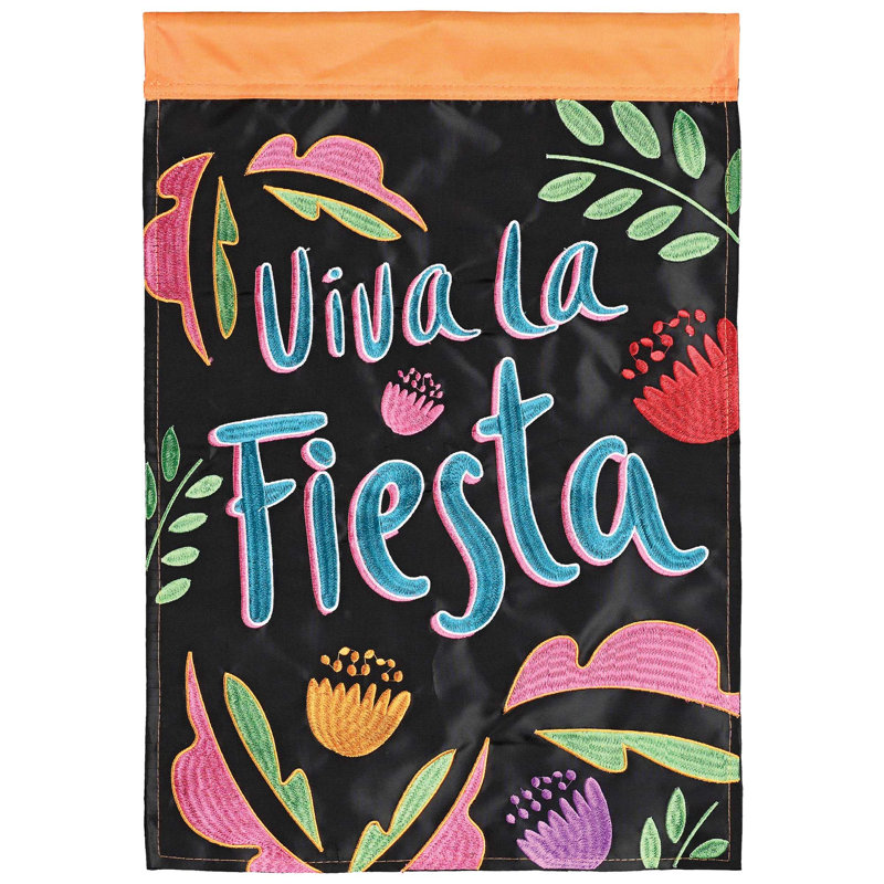 Drapeau de jardin Viva La Fiesta