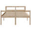 Solid Wood Bed