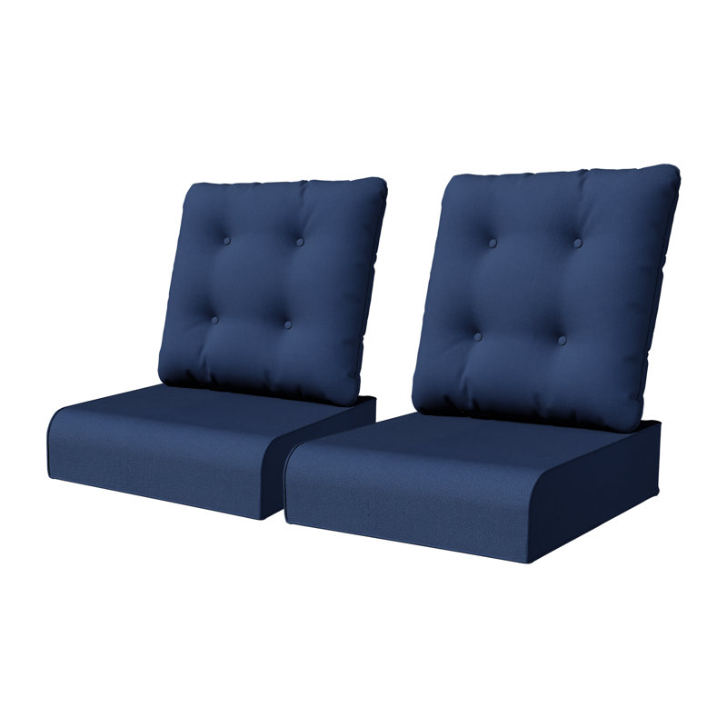 Adwin 6 Inch Thick Furniture Cushions, Modular Replacement Cushions (Cushions Only), Blue, 1