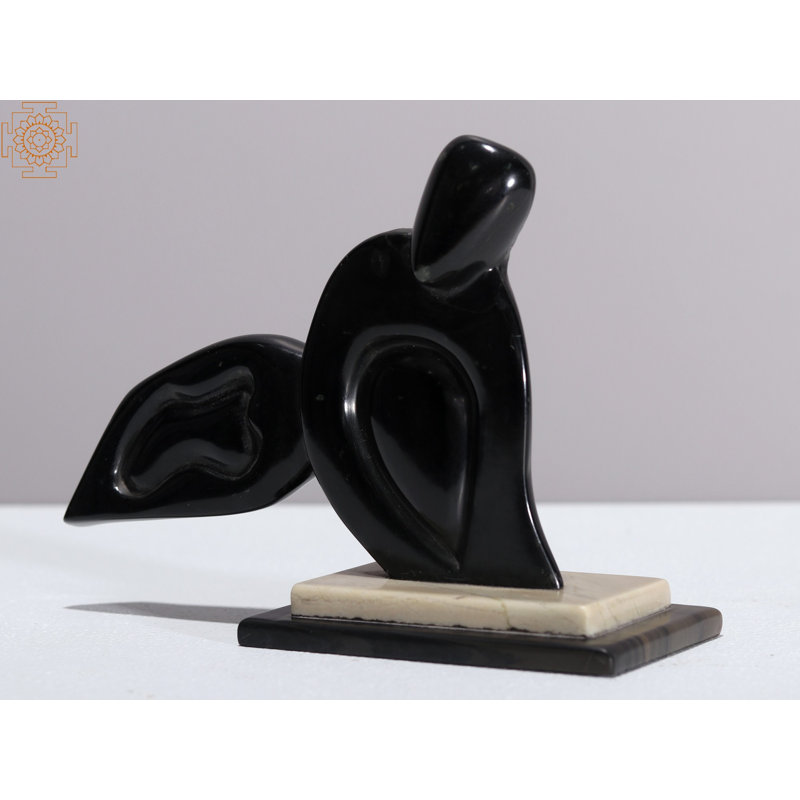 Statue de jardin en pierre noire Mascia Decor