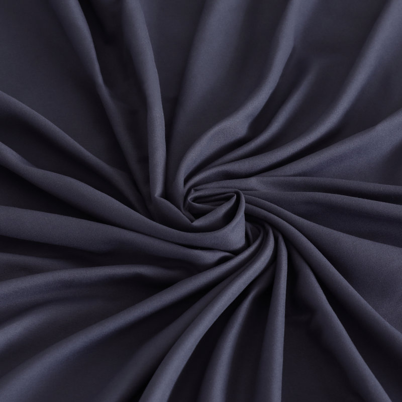 Navy Blue Queen Microfiber 4-Piece Bed Sheet Set