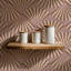 Fanning Out - Antique Rose Wallpaper by Julianne Taylor Style
