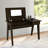 Corrigan Studio Vanity Table With Flip Mirror Writing Computer Desk Storage Drawer Walnut