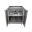 Cuisine d'extérieur combinée 60 po 2 pièces avec évier et robinet Blue Sky Outdoor Living