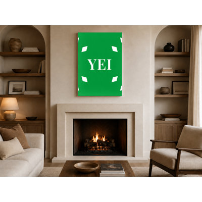 Bursa World Football City Luxury - monogramme de diamant - blanc vert blanc - art mural sur toile
