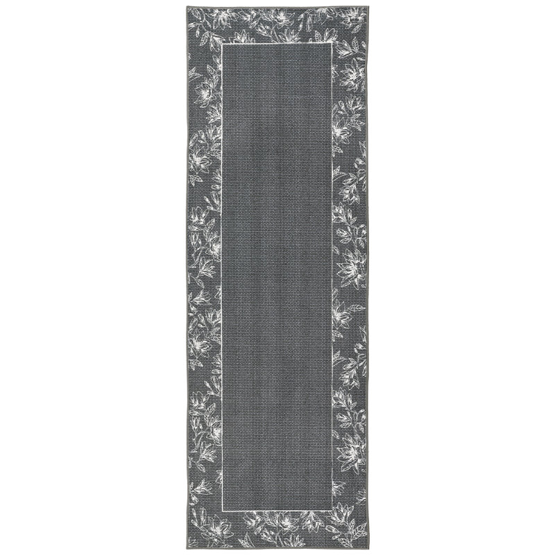 Modern Washable Area Rug Low Pile Non Slip Soft & Durable mark Resistant Carpet for Living Room Bedroom Kitchen Entryway Dark Gray