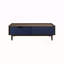 Table basse en bleu marine