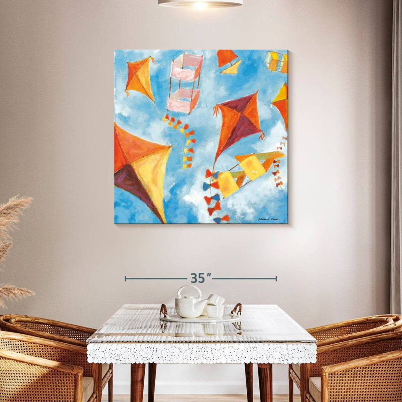 Senne Kites, 39" H x 39" W