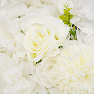 14,96 * 14,96 po, fond de fleurs 3D pour mariage, fêtes, nombreuses occasions