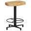 Bar Stool Bar Seat Counter Height Island Stool for Pub Solid Mango Wood-1557151001