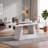 63" Modern Executive Desk With Sturdy Base-1484845581