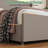 Corduroy Upholstered Platform Bed With Drawers, LED Light, Wingback Headboard, And Footboard, No Box Spring Needed-822344868