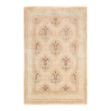 Classic One-of-a-Kind 4' 1" X 6' 3" Hand Knotted Area Rug