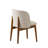 Abrey Upholstered Armchair with Wooden Base-92622509-92622506