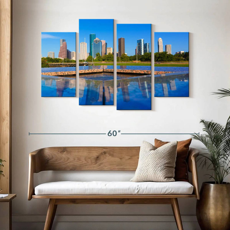 Reflet de l'horizon de Sirci Houston, H 32 po x l 52 po