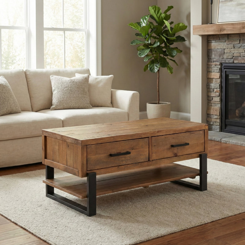 Kitson Sled Coffee Table with Storage