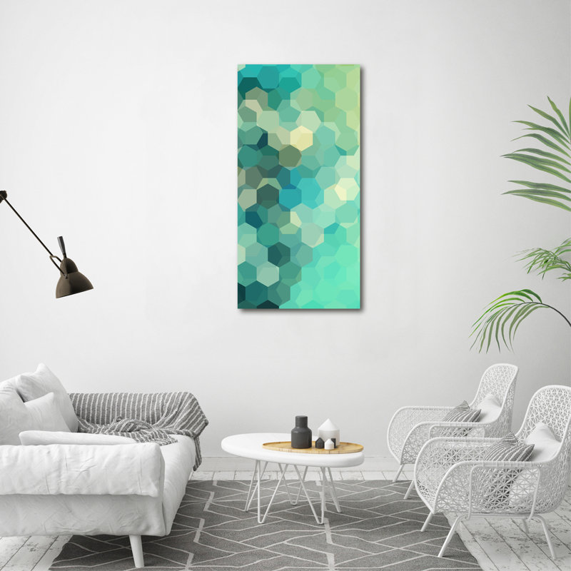Abstraction Background - Wrapped Canvas Print