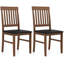 Mont Rubber Wood Dining Chairs Set Of 2-109142695