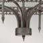 Maryam 6 - Light Waggon Wheel Chandelier