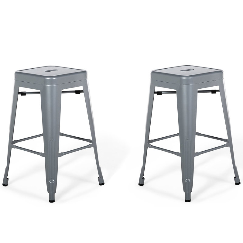 Iowa Park Counter Stool with Metal Frame