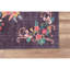 Tapis luxueux lavable à la machine, 4,9 x 7,5 pieds, 100% polyester, 1850 g / m², hauteur des poils: 0,2 pouce | Envers écologique en polyester recyclé | Parfait pour le salon et la chambre à coucher, conception douce et durable-1076613383